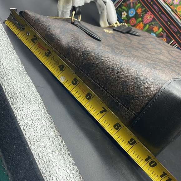 NEW COACH  TOP-HANDLE SATCHEL - Picture 4 of 8